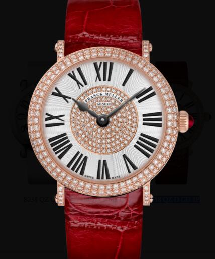 Review Franck Muller Round Ladies Classic Replica Watch for Sale Cheap Price 8038 QZ D CD 1P - Click Image to Close